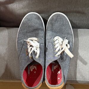 Vans Charcoal and White Sneakers
